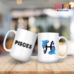 interested Pisces Blue Mug zodiac gifts and collectibles – PISCES-M0020