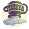 Aquarius Zodiac Icon