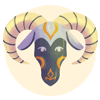 Aries Zodiac Icon