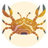 Cancer Zodiac Icon