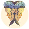 Gemini Zodiac Icon