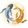 Pisces Zodiac Icon