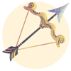 Sagittarius Zodiac Icon