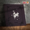 dramatic Taurus Art Canvas zodiac sign presents for astrology lovers – TAURUS0012