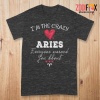 fun I'm The Crazy Aries Premium T-Shirts