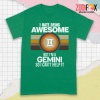 personality I Hate Being Awesome Gemini Premium T-Shirts