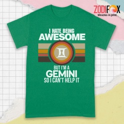 personality I Hate Being Awesome Gemini Premium T-Shirts