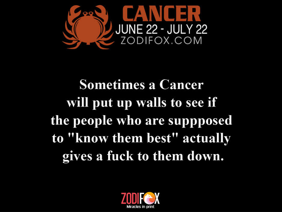 funny cancer zodiac quotes